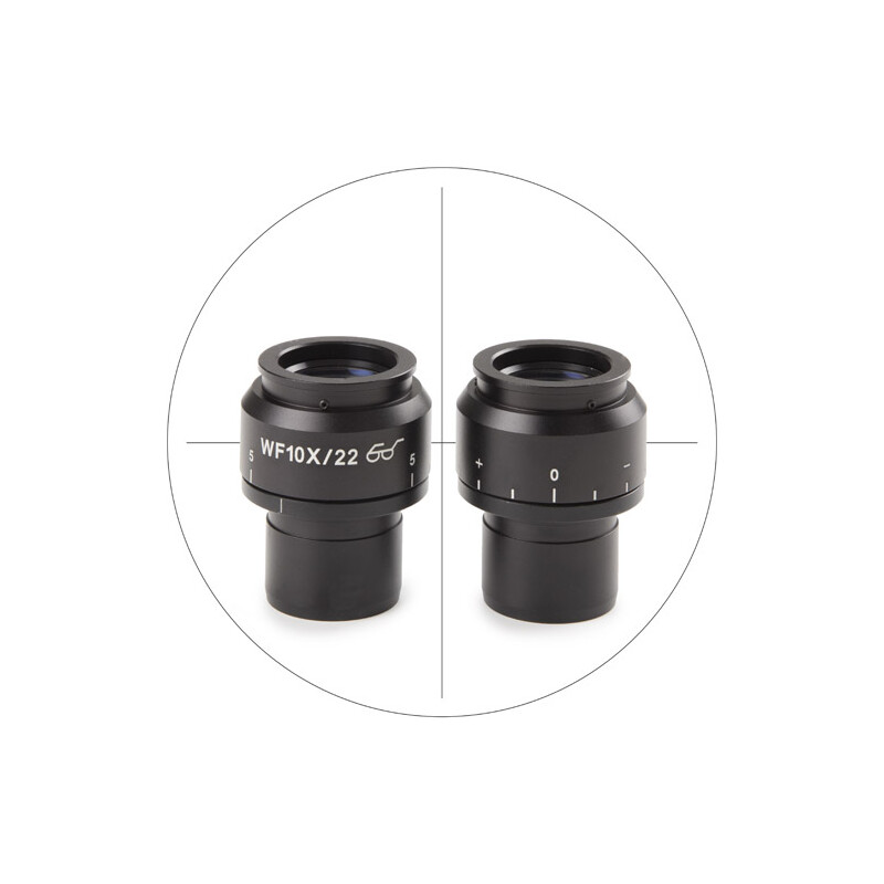 Euromex Mikrometerokular NZ.6210-C, 10x/22 mm SWF, hårkors (Nexius EVO)