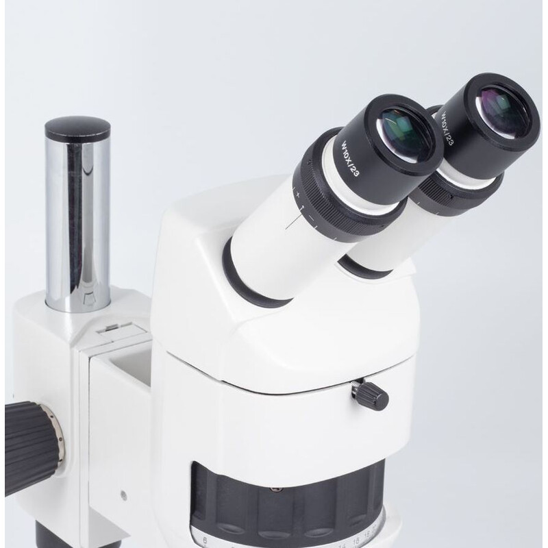 Motic Zoom-stereomikroskop zoom stereomikroskop K-700P, binokulärt, CMO, utan belysning, 10x-52x