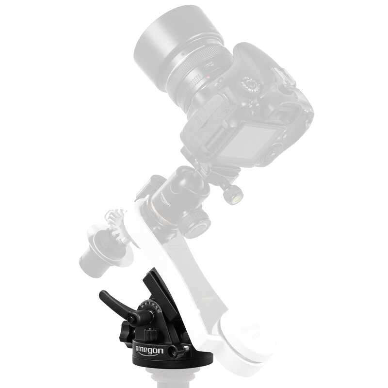Omegon polar wedge med 55 mm Prismaskena