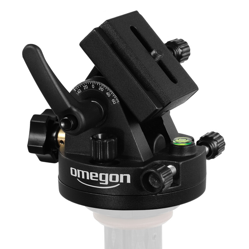 Omegon polar wedge med 55 mm Prismaskena