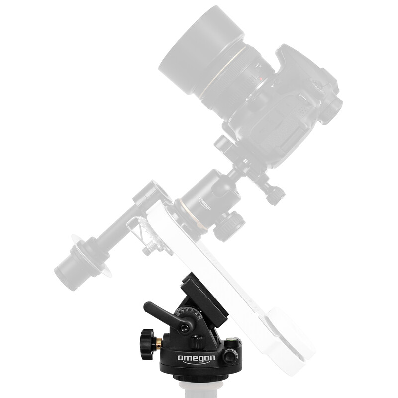 Omegon polar wedge med 55 mm Prismaskena