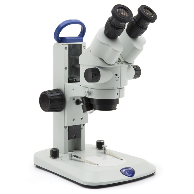 Optika Zoom-stereomikroskop SLX-2 Stereomikroskop, reflekterat och Transmitterat ljus, zoom, 7-45x, LED, bino
