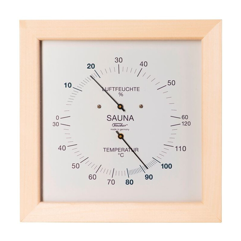Fischer Väderstation Sauna-Thermohygrometer