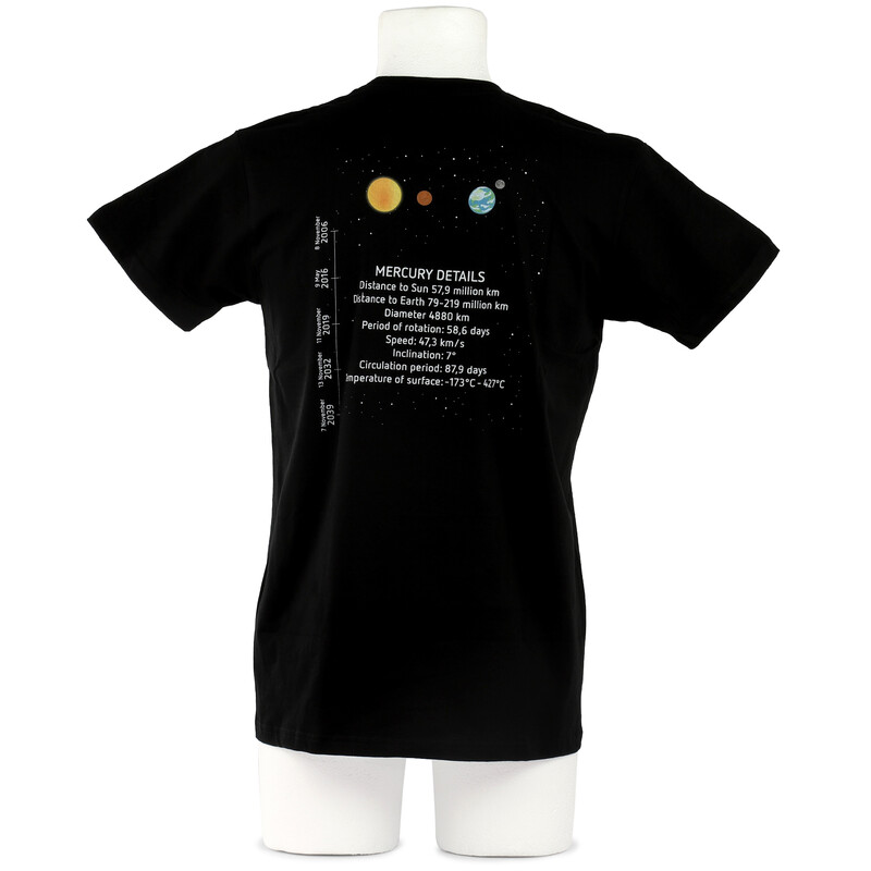 Omegon T-Shirt Mercury Transit - Storlek M