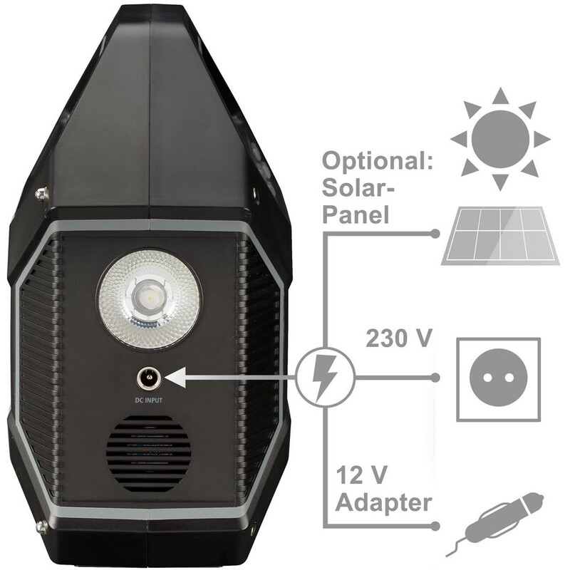 Bresser Mobile Power Station 100 Watt + Solcellsladdare 40 Watt