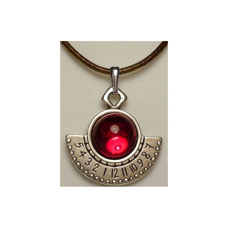 Ragalaxys Hypatia Sundial Rött halsband