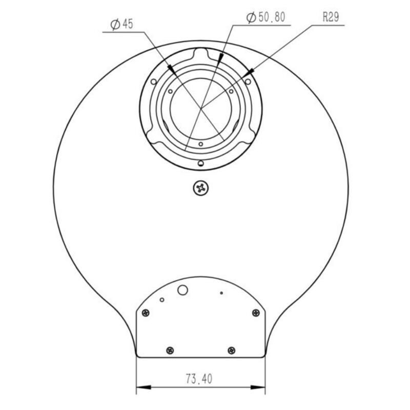 QHY Filterhjul CFW3M-US 7x 36 mm