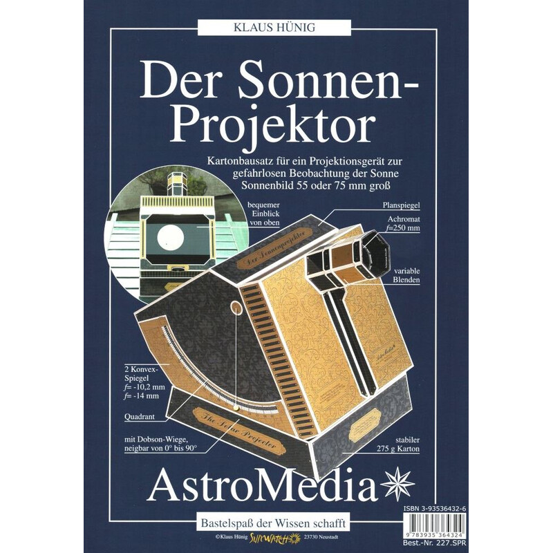 AstroMedia Byggsats Sonnen-Projektor