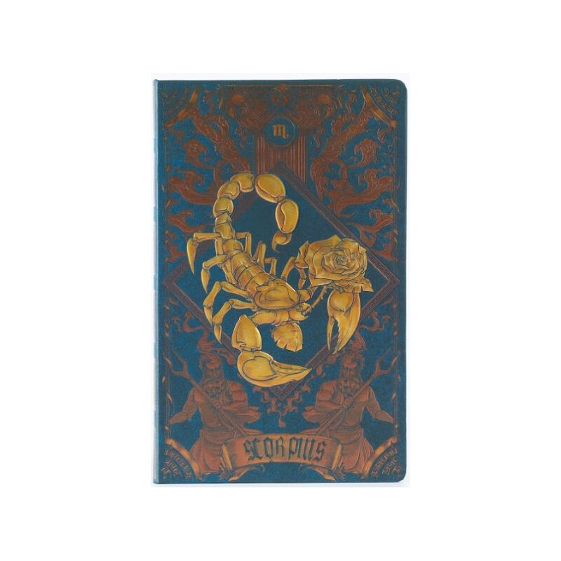 AstroReality Anteckningsbok Zodiac Notebook - Skorpionen