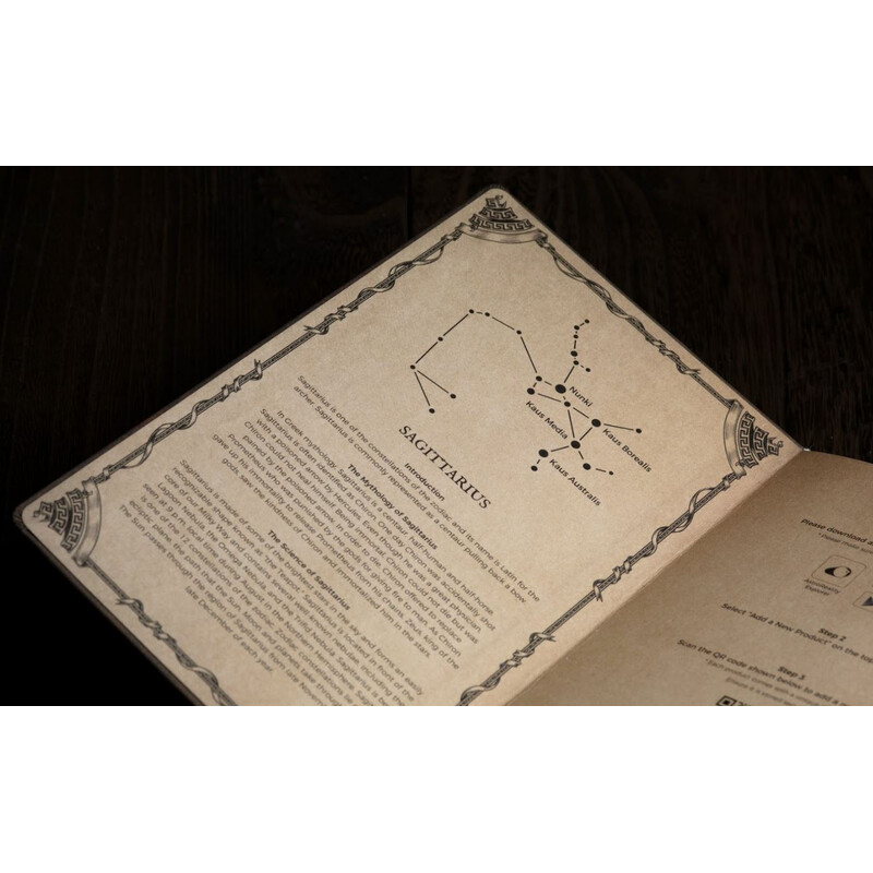 AstroReality Anteckningsbok Zodiac Notebook - Sagittarius