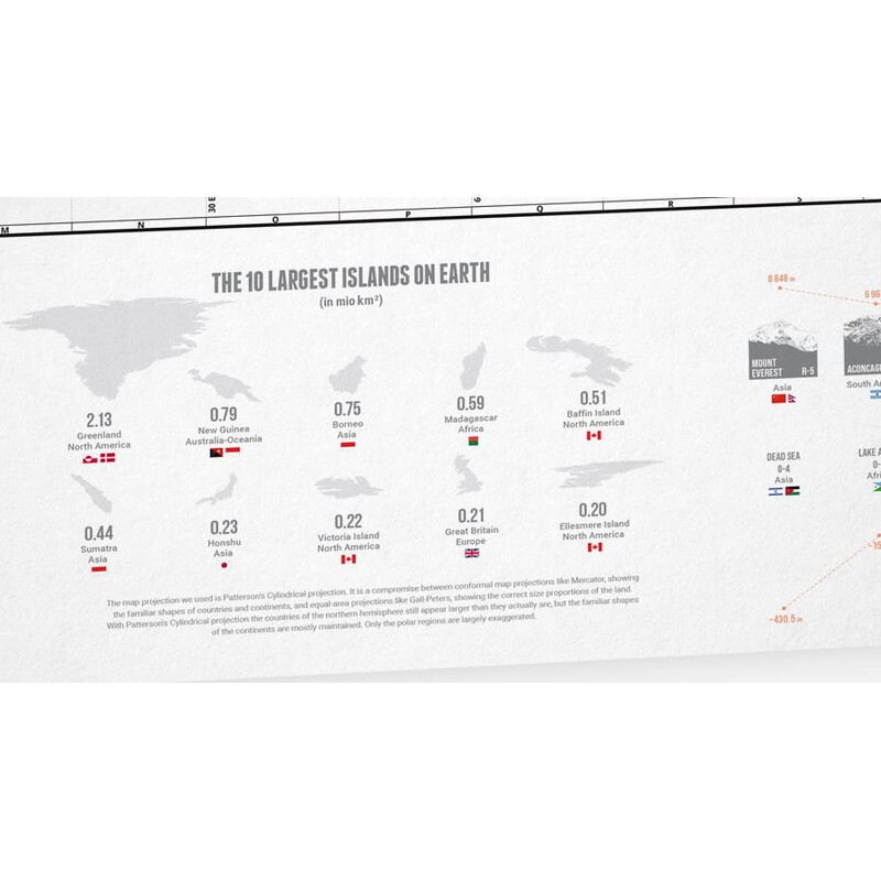 Marmota Maps Världskarta Explore the World 140x100cm