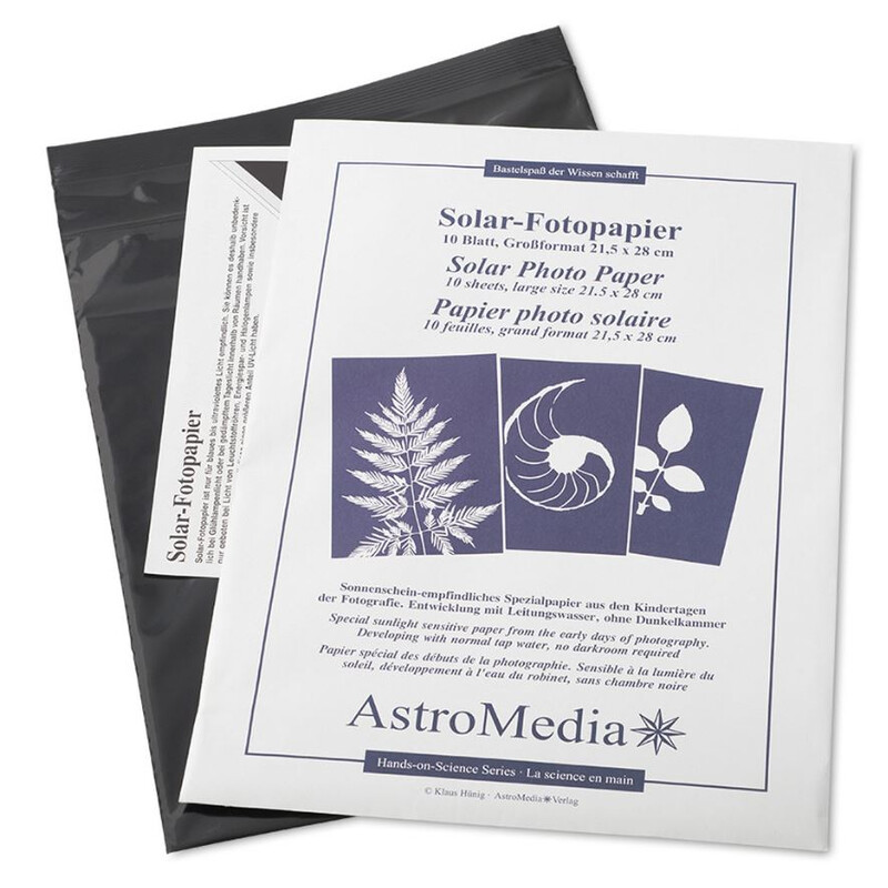 AstroMedia Byggsats Solfotopapper 21,5 x 28 cm