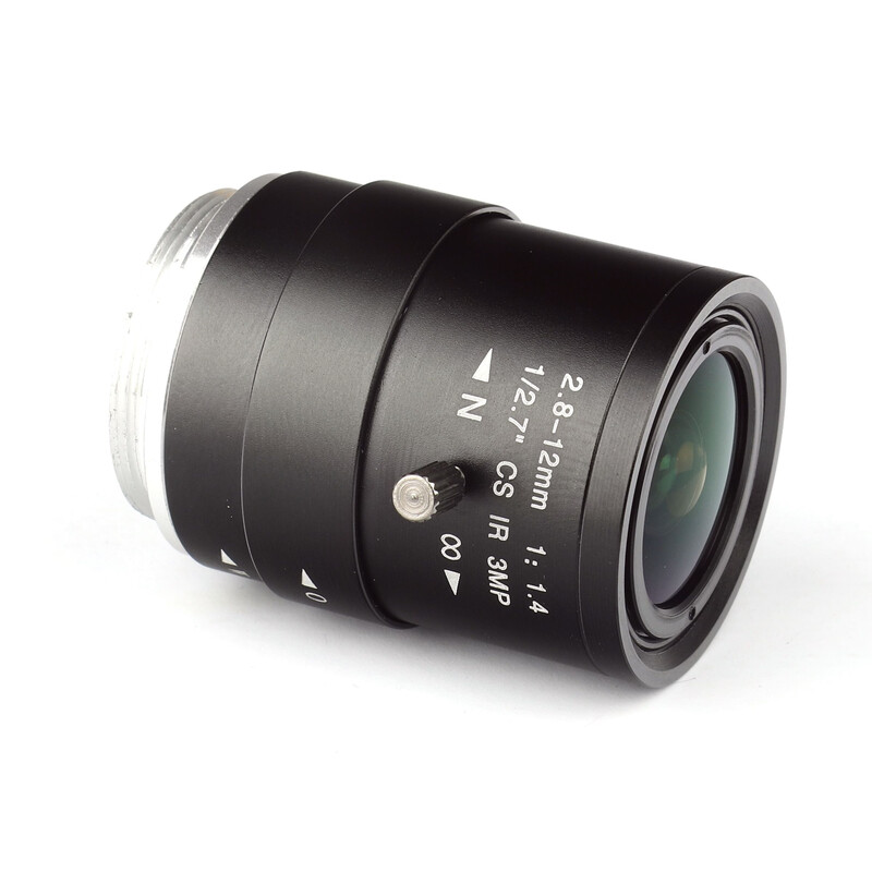 Omegon Objektiv med C-Mount 2,8-12 mm f/1,4