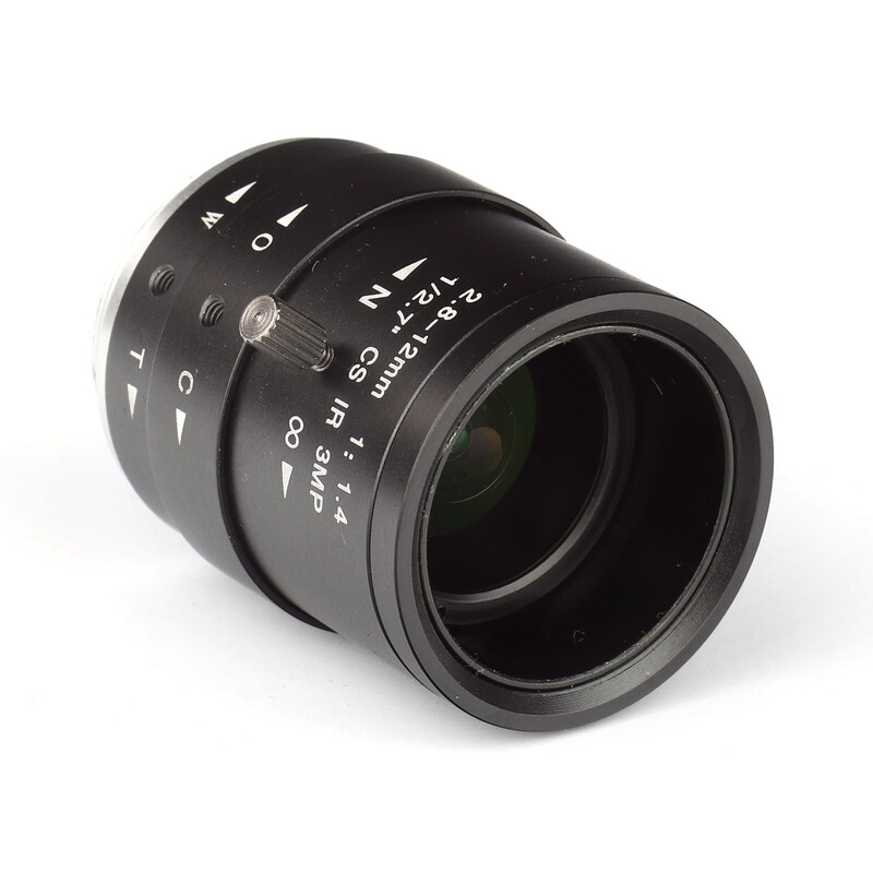 Omegon Objektiv med C-Mount 2,8-12 mm f/1,4
