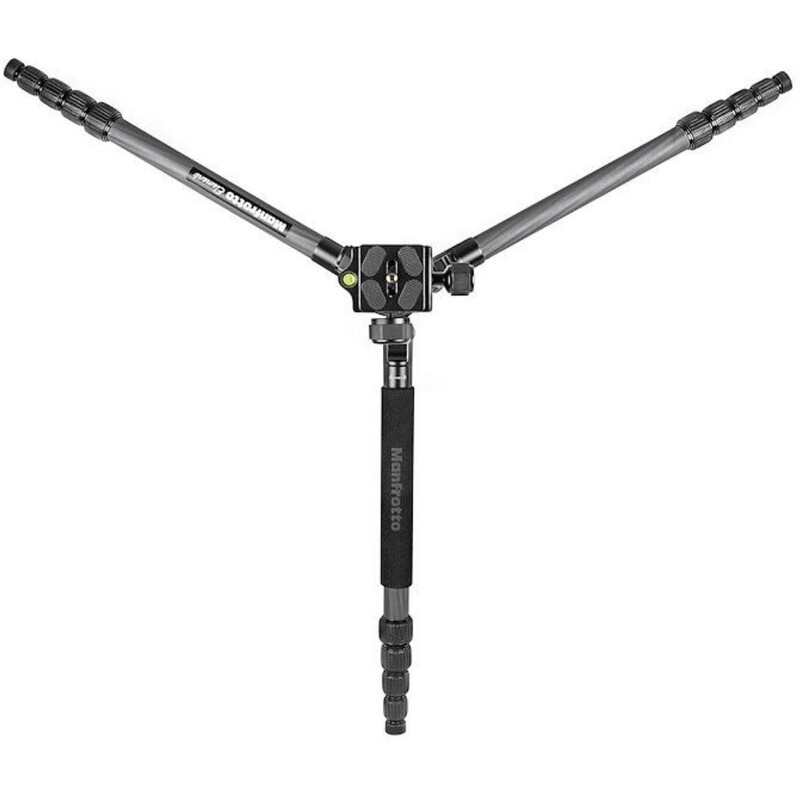 Manfrotto Kolfiber-trebensstativ Element Traveller large med Kulhuvud