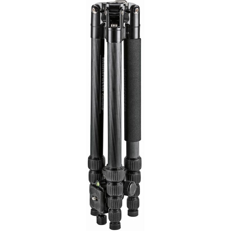 Manfrotto Kolfiber-trebensstativ Element Traveller large med Kulhuvud