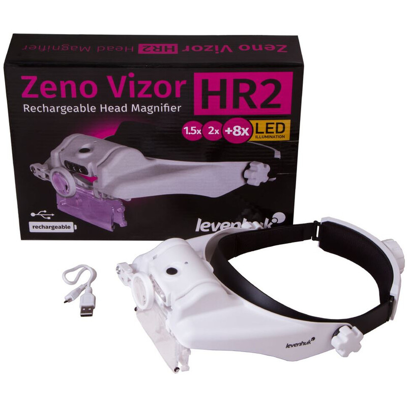 Levenhuk Lupp Zeno Vizor HR2 rechargeable