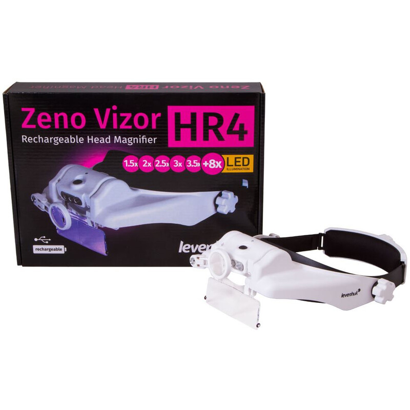 Levenhuk Lupp Zeno Vizor HR4 rechargeable