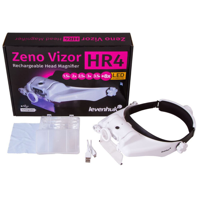 Levenhuk Lupp Zeno Vizor HR4 rechargeable
