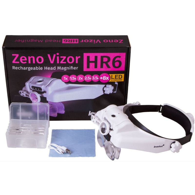 Levenhuk Lupp Zeno Vizor HR6 rechargeable