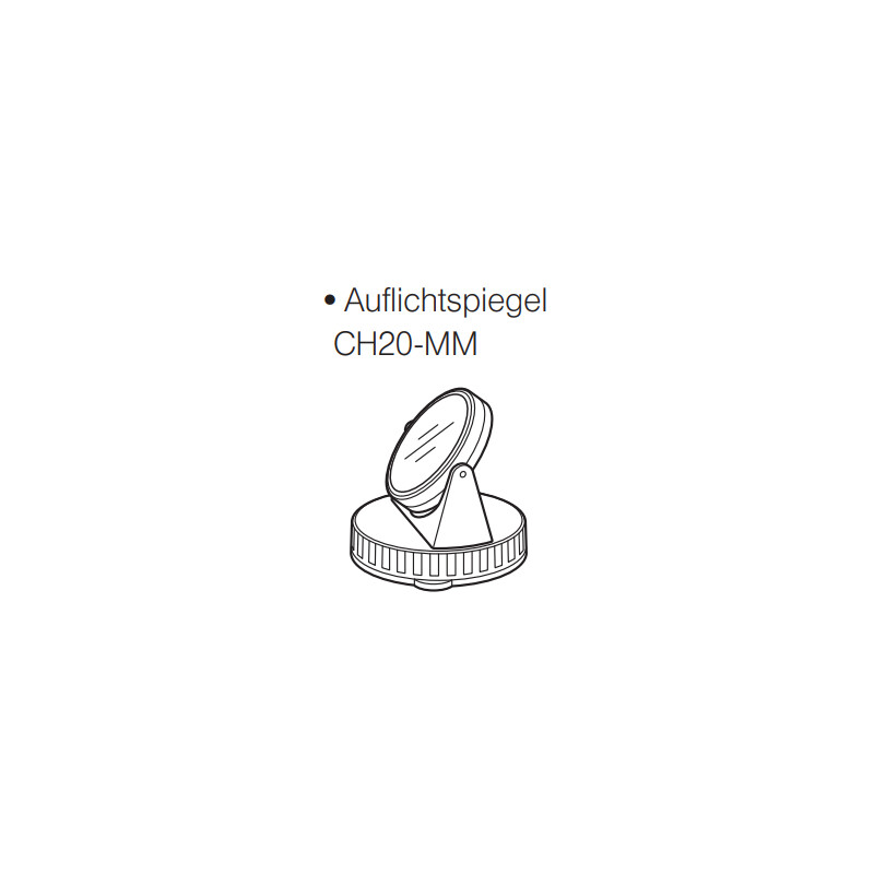 Evident Olympus CH20-MM plan konkav spegel f.CH20