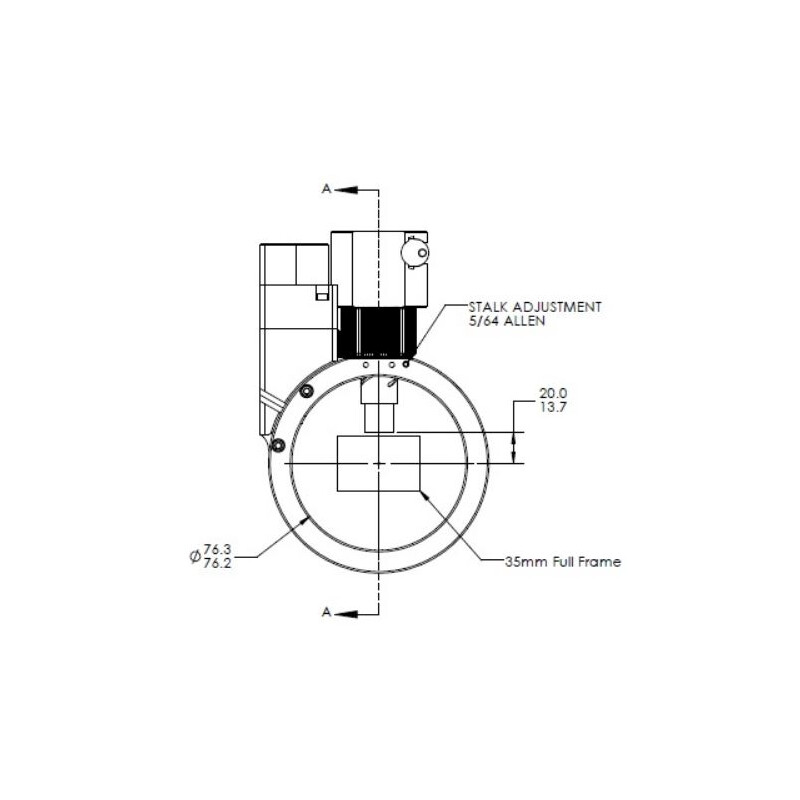 Optec Off-Axis-Guider Sagitta Off-Axis Guider motoriserad