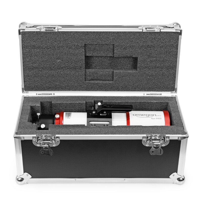 Omegon Apokromatisk refraktor Pro APO AP 94/517 Triplet ED OTA + testrapport