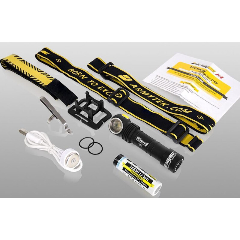 Armytek Ficklampa Multifunktionslampa Pro Magnet USB (varmt ljus)