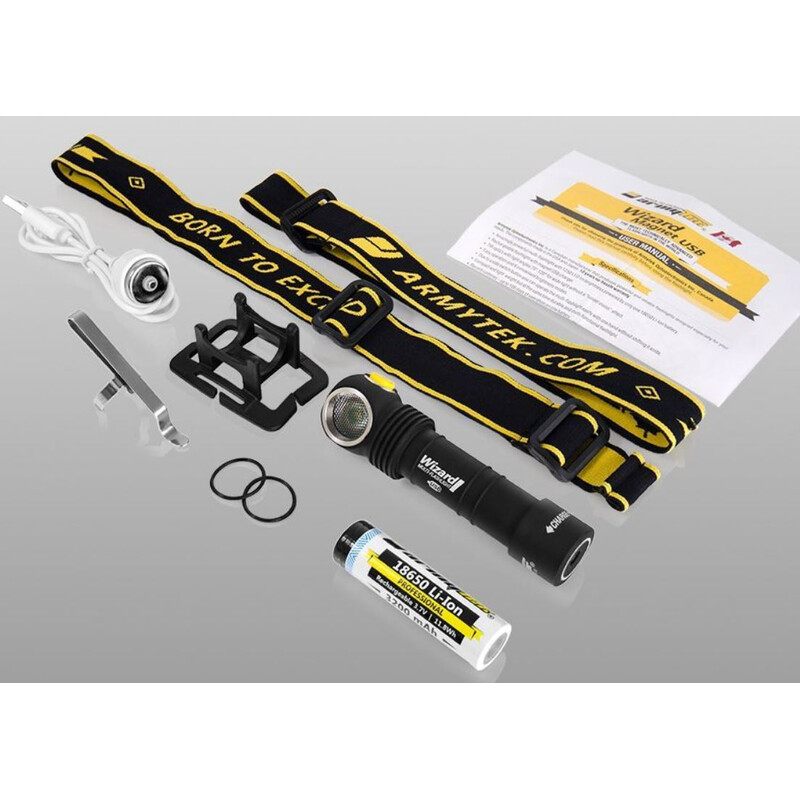 Armytek Wizard Magnet USB-ficklampa (kallt ljus)
