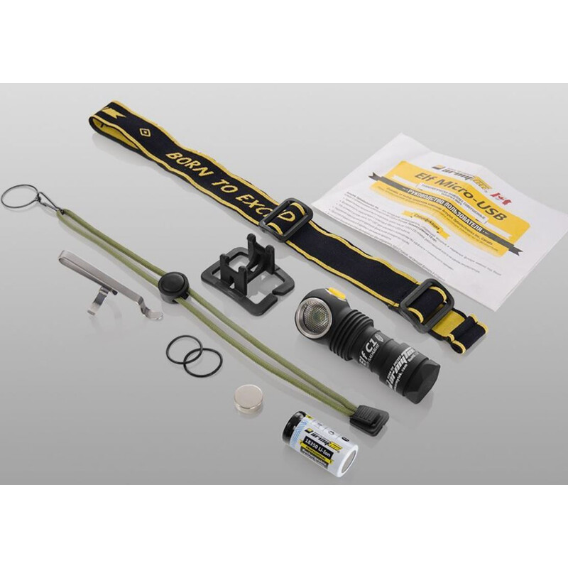 Armytek Ficklampa Pannlampa Elf C1 (varmt ljus)