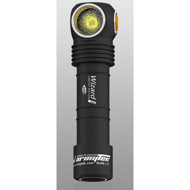 Armytek Ficklampa Wizard Pro Nichia magnetlampa (varmt ljus)