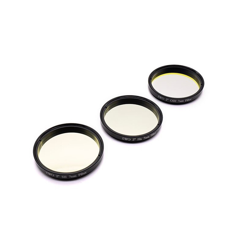 ZWO Filter H-alpha, SII, OIII 7nm 2"