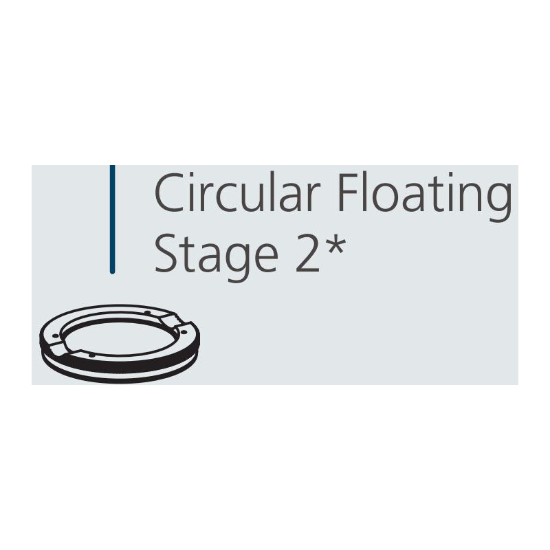 Nikon Circular Floating Stage 2, rörelseområde ø40mm, SMZ-serien