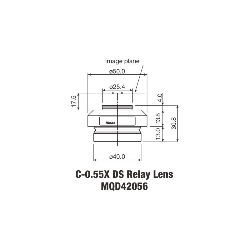 Nikon Kameraadapter C-Mount-Adapter 0,55x