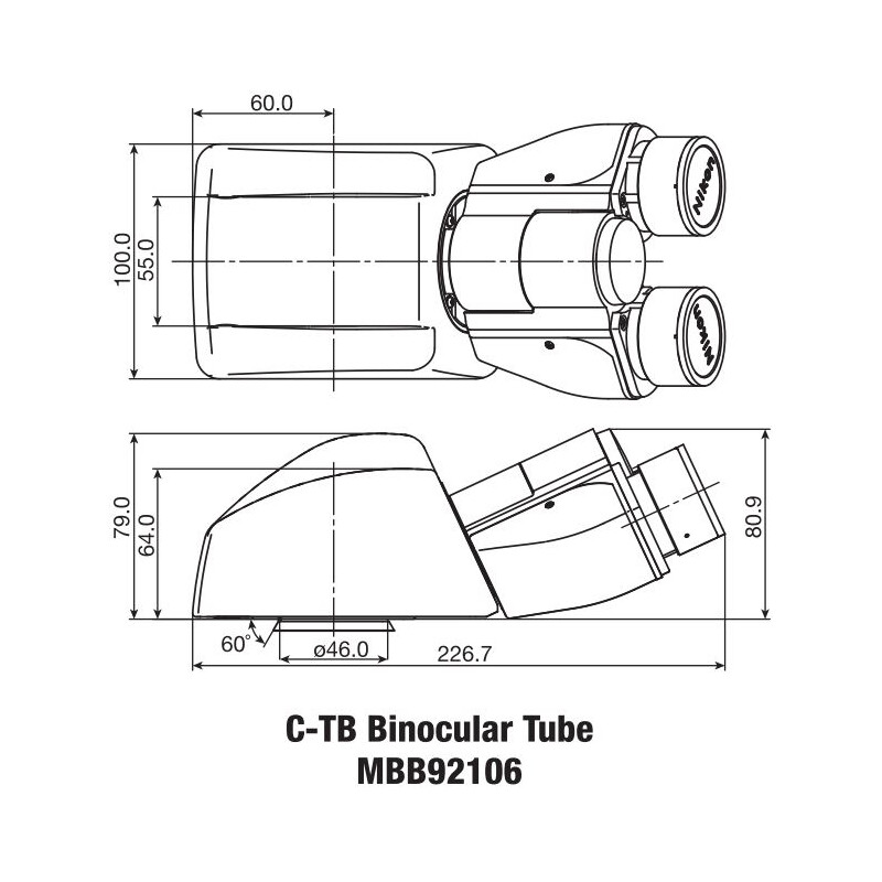 Nikon C-TB Binokularrör