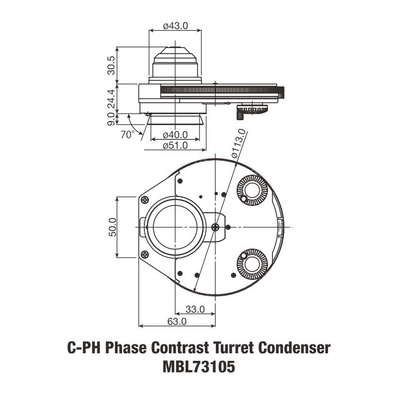 Nikon C-C fas-kontrast-kondensor