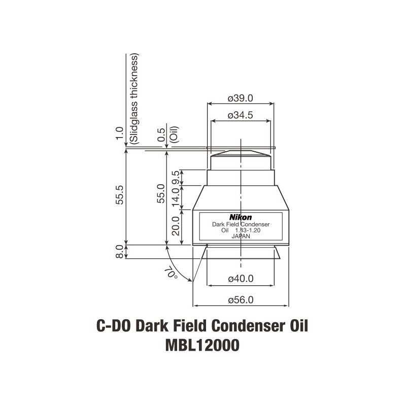 Nikon Darkfield Kondensor Olja