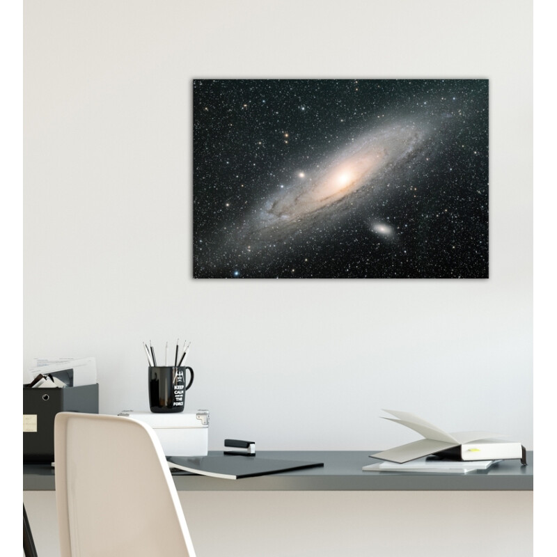 Oklop Poster Andromedagalaxen 45cmx30cm