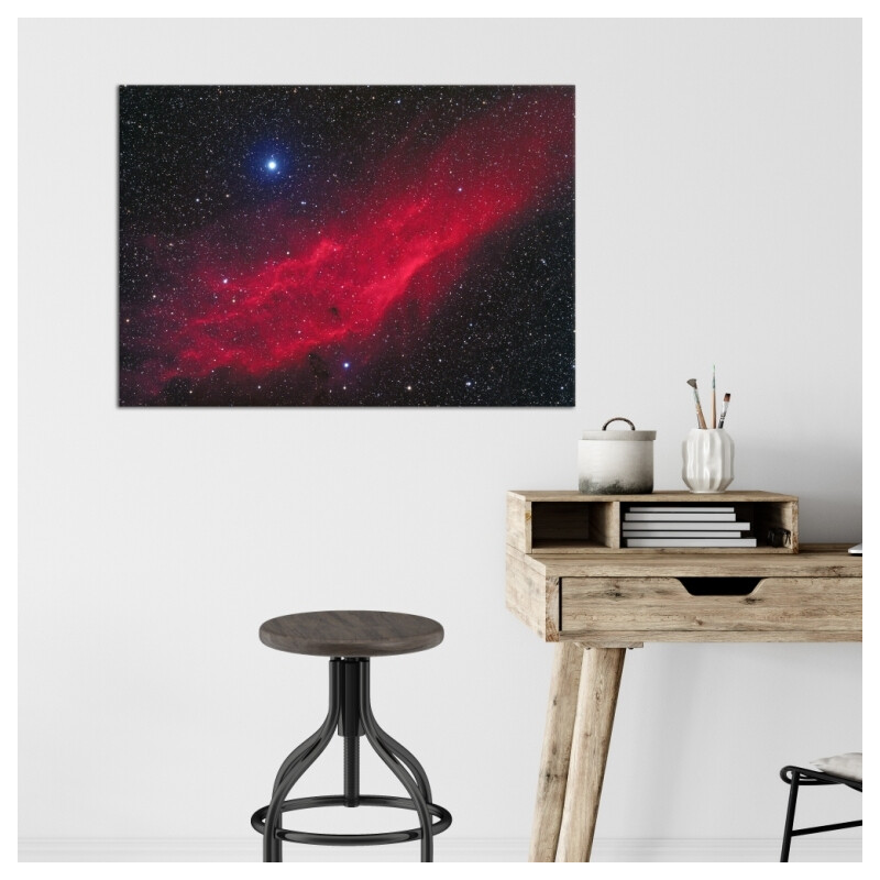 Oklop Poster Kaliforniennebulosan NGC 1499 60cmx40cm
