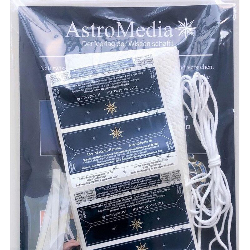 AstroMedia Mun- och näsmask kit för 5 delar