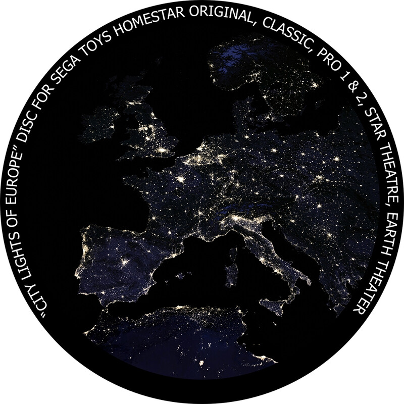 Redmark Skiva för Sega Homestar Planetarium Europa