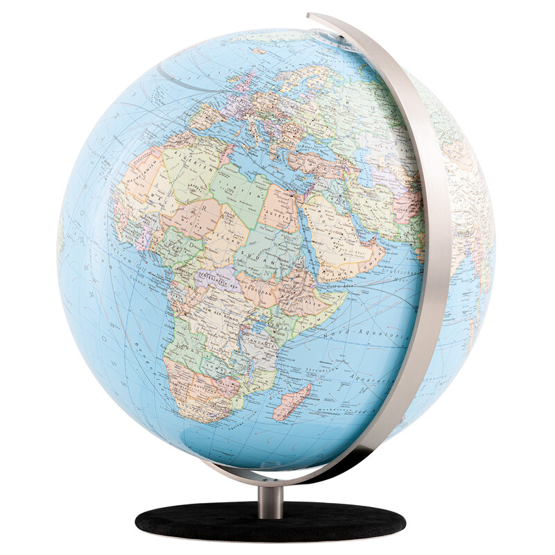 Columbus Glob Duo 30cm OID läder bas nubuck läder svart
