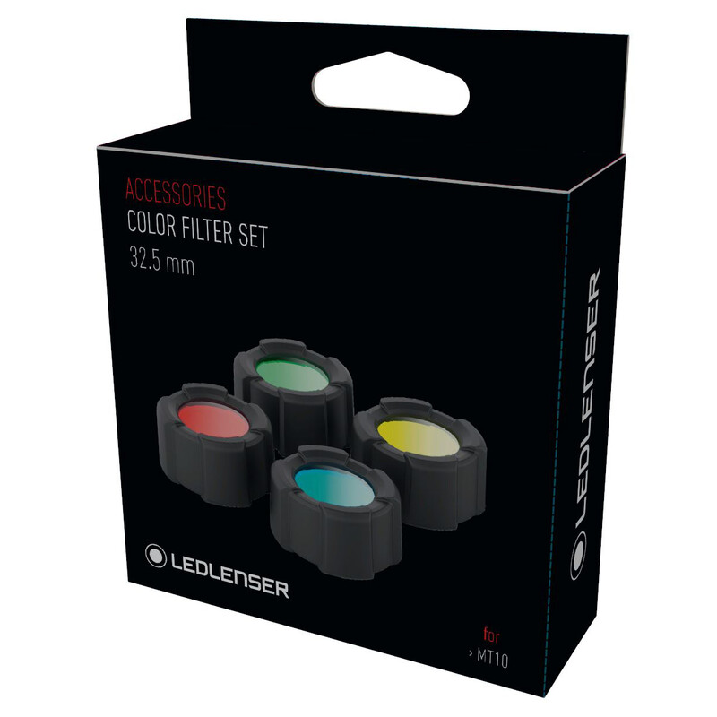 LED LENSER Set med färgfilter 32,5 mm