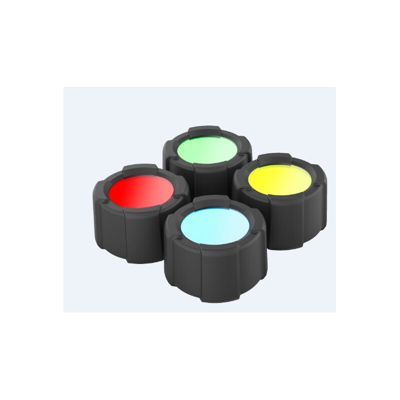 LED LENSER Set med färgfilter 39 mm
