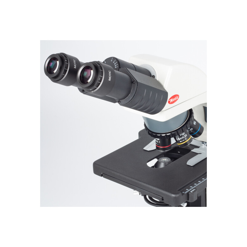 Motic Mikroskop BA310E, bino, BF, infinity, EC- plan, achro, 40x - 400x, Hal 30W, LED 3W (opt.)