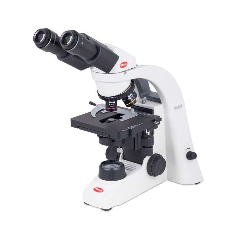 Motic Mikroskop BA210 bino, oändlig, EC-plan, achro, 40x-1000x, LED