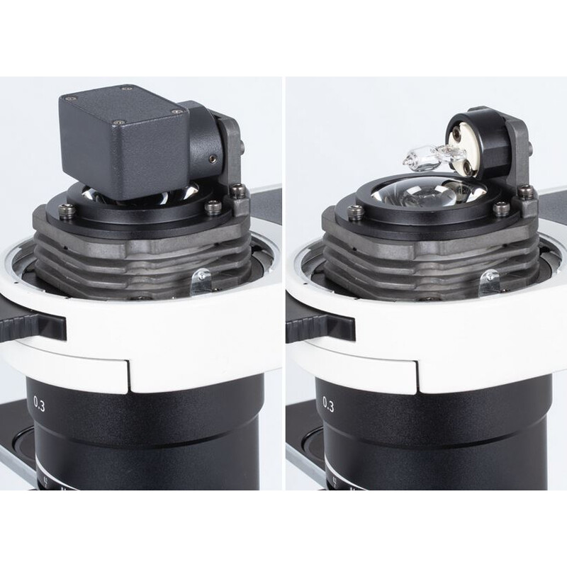 Motic Invert mikroskop AE2000 bino, infinity 40x-200x, phase, Hal, 30W