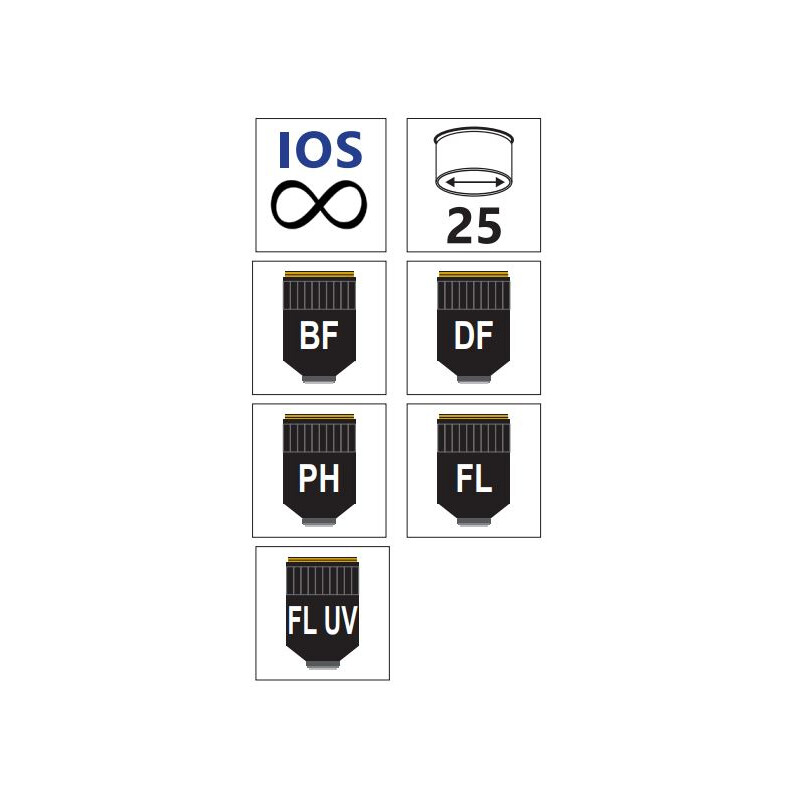 Optika Objektiv IOS U-Plan F PH 20x/0,45 - M-1177