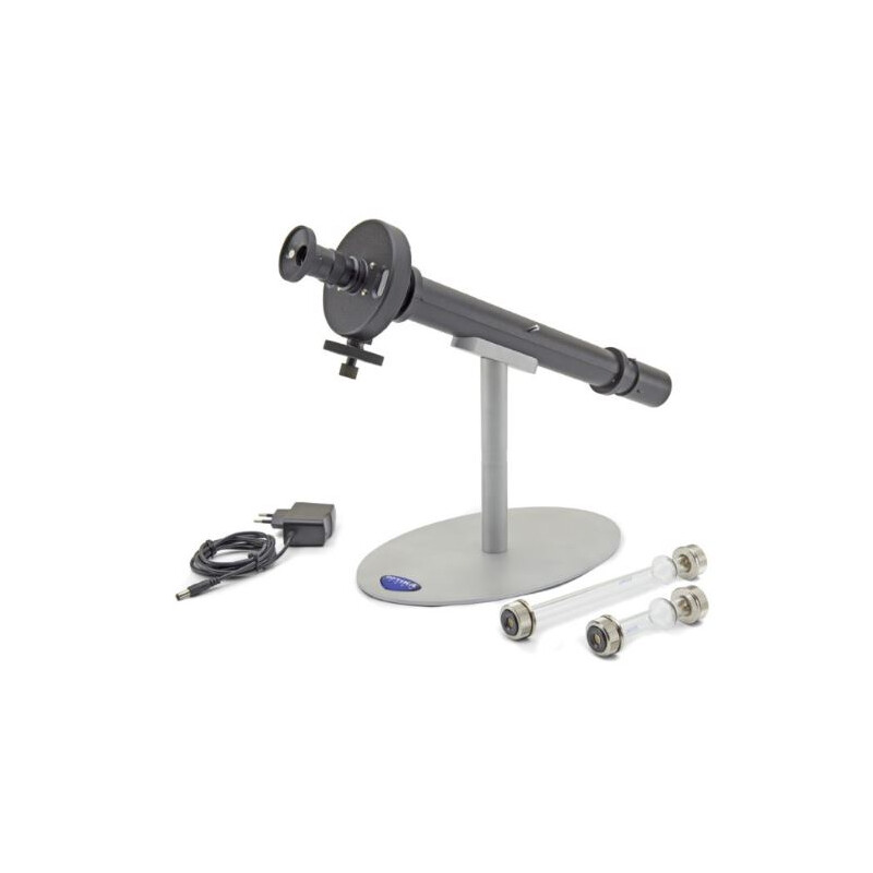 Optika Bänkmonterad skivpolarimeter POL-X, LED, 4x, rör 100mm + 200mm