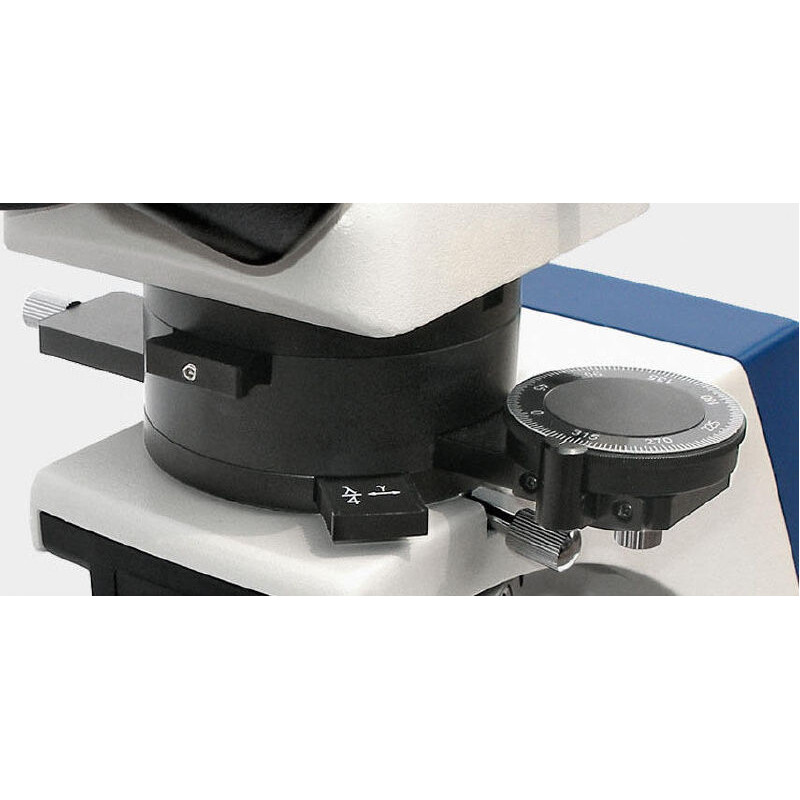 Kern Mikroskop OPO 185, POL, trino, Inf plan, 40x-600x, incident-/reflexbelysning, HAL, 100W